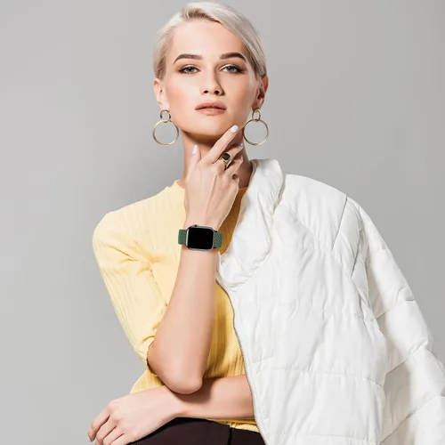 Miniatura 8 de Qimela Correa deportiva compatible con correas de Apple Watch de 1.49, 1.57, 1.61, 1.65, 1.73, 1.77 pulgadas, 1.77 pulgadas, 1.77 pulgadas, correa