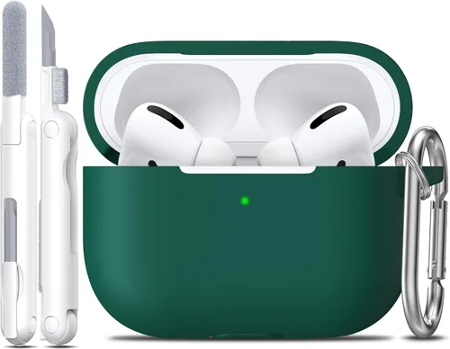 Miniatura 91 de Funda para AirPods con llavero, protección completa, de silicona, accesorios para AirPods, funda para hombres, mujeres y adolescentes, con estuche