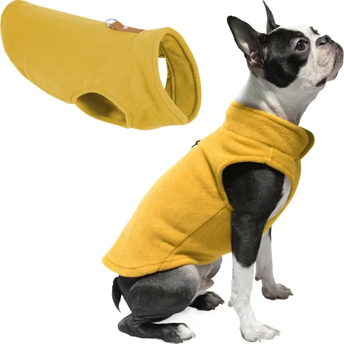 Miniatura 9 de Gooby Chaleco de Forro Polar Suéter para Perro - Azul, X-Large - Chaqueta Pullover Cálida de Forro Polar con Anilla en O para Correa para Perros