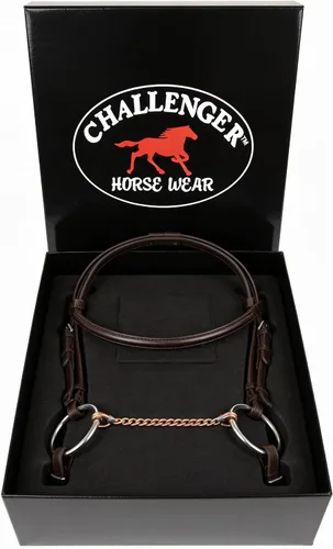 Miniatura 3 de ProRider Caballo 6" SS anillo suelto trenzado alambre Snaffle caballo bit 35479D