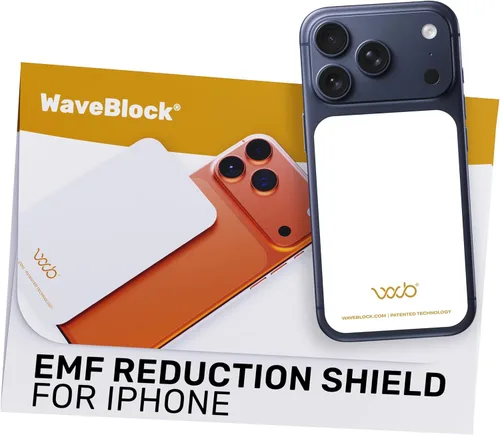 Miniatura 16 de WAVEBLOCK Bloqueador de EMF para Celular - Hecho para iPhone 11 - La única pegatina 5G-Shield patentada, respaldada científicamente y probada