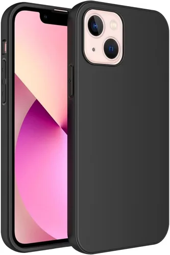 Funda Puxicu para iPhone 13, cubierta protectora de TPU suave mate de diseño delgado para iPhone 13, negra