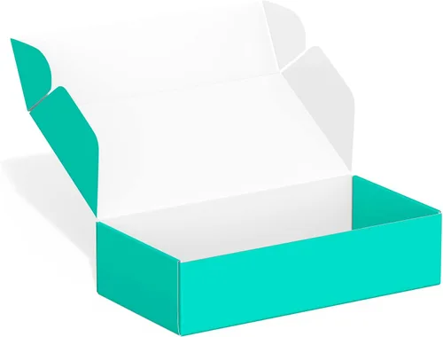 Miniatura 12 de Paquete de 50 cajas de envío pequeñas de cartón, cajas de estraza, cajas de regalo (4 x 6 x 2 pulgadas, color blanco)