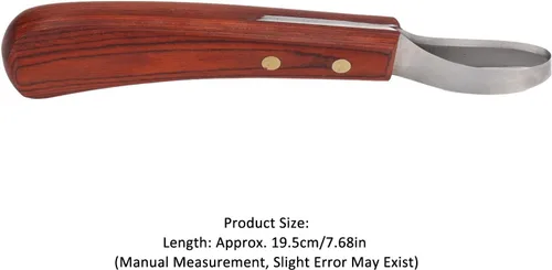Miniatura 3 de Alvinlite Tijeras de corte de pezuñas, recortadores de pezuñas, pies de cabra, tijeras de podredumbre fuerte, cortaúñas durables con hoja