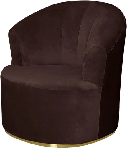 Miniatura 8 de Funda de terciopelo para silla giratoria de barril giratorio, funda elástica para silla decorativa de barril para sillón, funda de sofá moderna