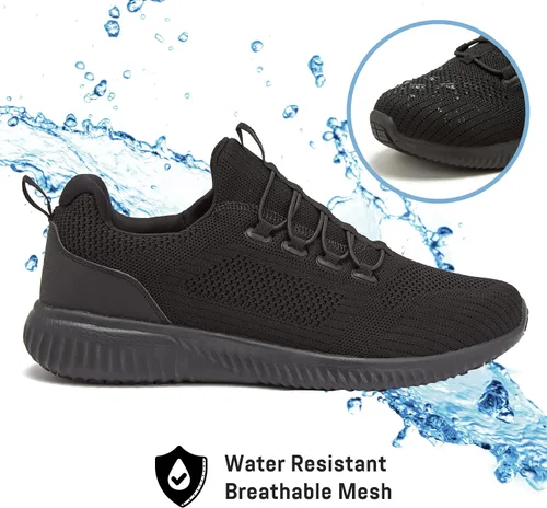 Miniatura 2 de Avia Anchor SR - Zapatos de malla antideslizantes resistentes al agua para hombre, para restaurante, trabajo y seguridad para hombre, mediano