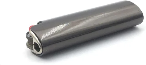 Miniatura 6 de Juego de 8 piezas de metal encendedor caso cubierta titular para BIC tamaño completo encendedor J6