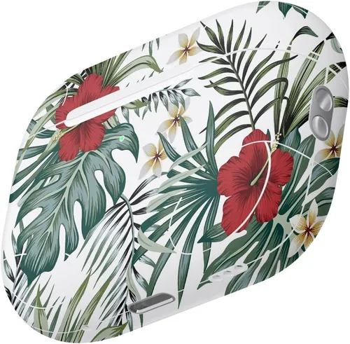 Miniatura 3 de MightySkins - Fundas compatibles con Apple AirPods Pro 2 - Hibisco tropical Funda protectora de vinilo duradera y única Fácil de aplicar, quitar