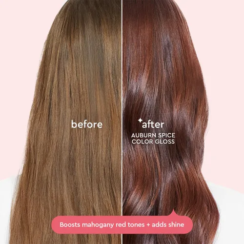 Miniatura 3 de Glaze Brillo Acondicionador de Color - Hidratante con Tinte para Cabello Castaño o Rojo, Potencia el Color y el Brillo, Repara el Daño - Auburn