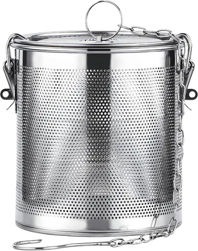 Miniatura 9 de Colador de condimentos, filtro de especias de acero inoxidable, filtro de especias de cocina, diseño de malla, colador de bolas de té, condimentos