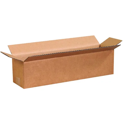 Miniatura 45 de BOX USA Cajas de envío de 8 pulgadas de largo x 4 pulgadas de ancho x 4 pulgadas de alto, paquete de 25 cajas de cartón corrugado largas
