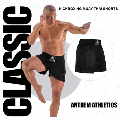 Miniatura 60 de Anthem Athletics Pantalones cortos de Muay Thai para hombre, pantalones cortos de Muay Thai para mujer - Kickboxing Short Boxing Trunks 5050 Classic
