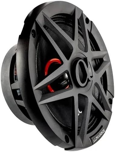 Miniatura 3 de Alphasonik 1 par de altavoces ABM65 de la serie DYNAMIS de 6.5" 600 vatios máx. 150 vatios RMS de rango medio para audio de coche de 4 ohmios