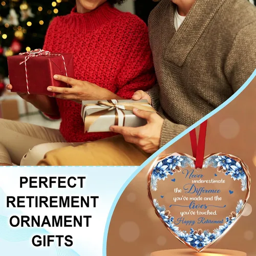 Miniatura 4 de HYTURTLE Adorno de jubilación 2026 – Regalo de jubilación para mujeres – Regalos de agradecimiento para mujeres – Regalo para jubilados – Regalos