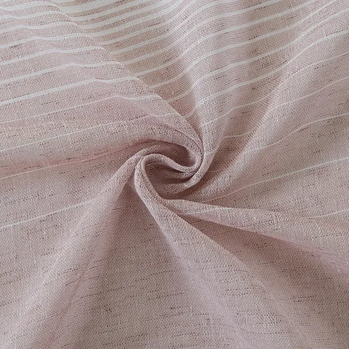 Miniatura 6 de Dainty Home Linea - Par de paneles de cortinas traslúcidas con textura de lino con textura 3D, estilo bohemio 3D para dormitorio, 2 paneles