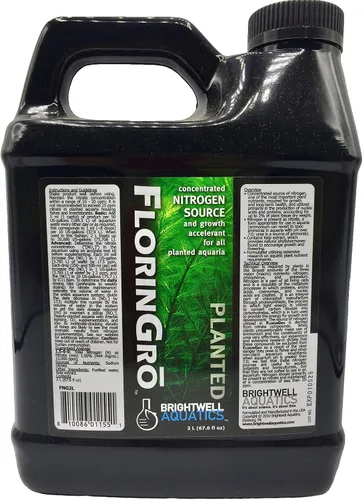 Brightwell Aquatics Florin GRO, fuente de nitrógeno y acelerante de crecimiento para todos los acuarios plantados, 2 L, FNG2L
