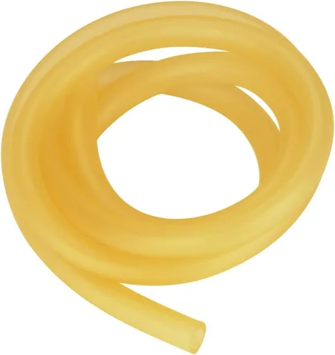 StonyLab Tubo de goma, tubo ámbar de látex puro, tubo de goma natural de 3/8 pulgadas (0.354 in) de diámetro exterior de 1/4 pulgadas (0.236 in) de