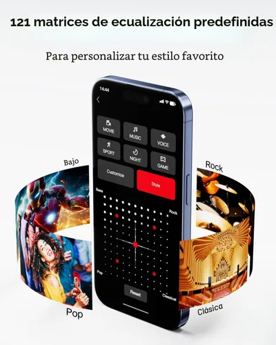 Miniatura 7 de ULTIMEA Barra de sonido de 7.1 canales con subwoofer inalámbrico, sistema de sonido envolvente virtual para TV, control de aplicaciones, potencia