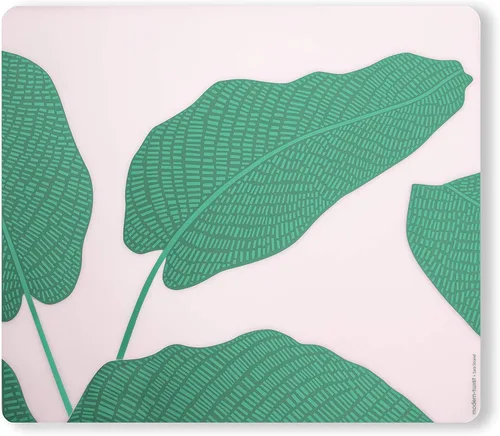 Miniatura 18 de Modern-Twist Mantel individual rectangular de silicona de 14 x 16 pulgadas, 100% silicona de grado alimenticio, estampado Asawa en niveles, paquete