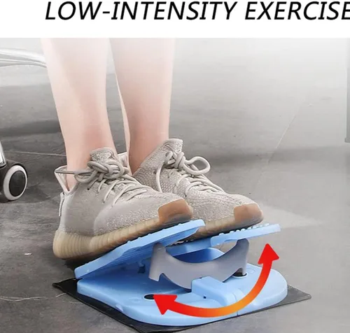 Miniatura 2 de Ejercitador de máquina de escalones para uso doméstico, pedal de escritorio, ejercitador de ciclo, paso a paso pequeño, equipo multifuncional