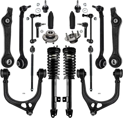 Miniatura 67 de Detroit Axle - Kit de nudillos de dirección delantera izquierda para Ford Edge Lincoln MKX 07-10, cojinete de rueda del lado del conductor, nudillo