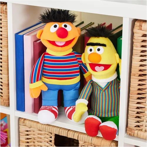 Miniatura 7 de Barrio Sésamo Plush, 14", Multi Color Bert oficial de 14
