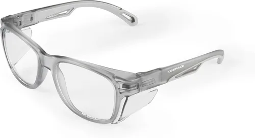 Miniatura 9 de KOZIFACE E52 - Gafas de seguridad antivaho ANSI Z87.1, protección ocular con protectores laterales, lente transparente, ligeras para el trabajo