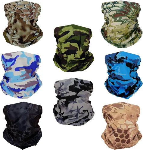Miniatura 9 de 8 polainas refrescantes para el cuello, bandanas multiusos para mujeres y hombres