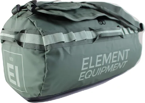 Miniatura 26 de Element Equipment Trailhead Bolsa de lona con correas de hombro de tela impermeable, Color verde azulado., Large 85 Liters