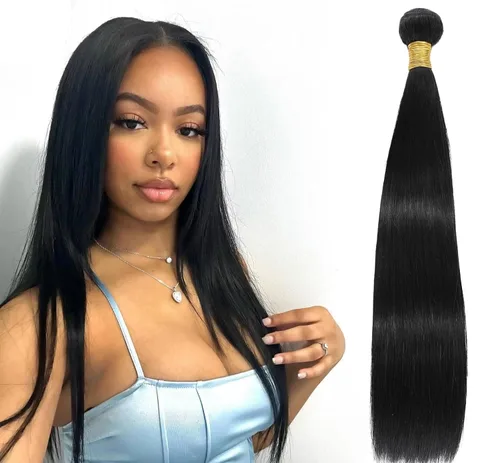 Miniatura 13 de 613 paquetes de cabello humano de 10 pulgadas, grado 12A, 100% sin procesar, rubio virgen brasileño 613, extensiones de cabello humano para mujeres
