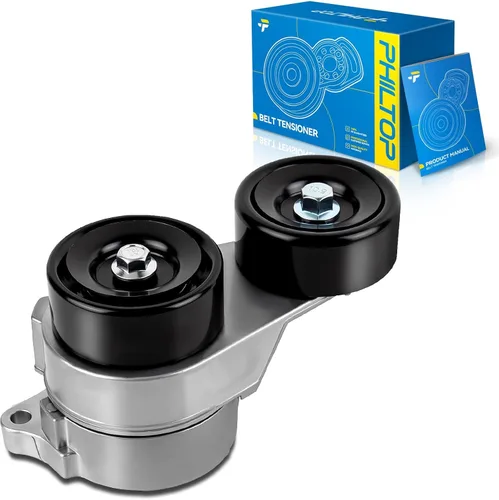 Miniatura 69 de PHILTOP Conjunto de tensor de correa con polea para BMW 325i, X3, X5, Z4, 325Ci, 330Ci, 530i, 525i, 325xi, 330i, 330xi, correa dentada OE #
