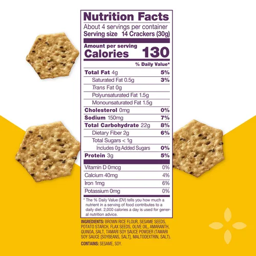 Miniatura 3 de Crunchmaster Multi-Seed Gluten-Free Original, 4 Ounce (Pack of 12)
