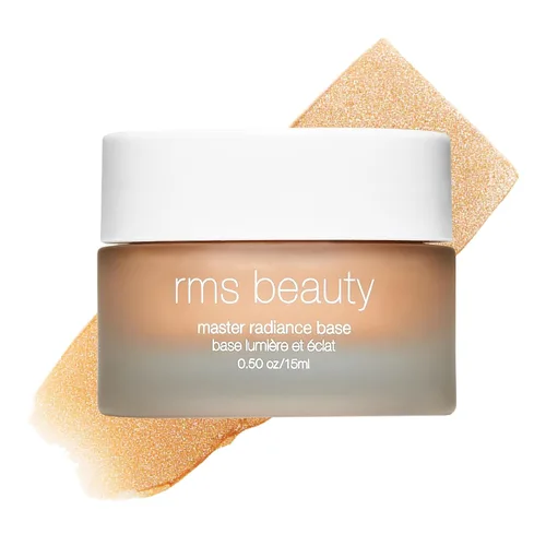RMS Beauty Master Radiance Base – Base de maquillaje hidratante e iluminador en crema – Imprimación facial difuminadora para piel madura – Rico