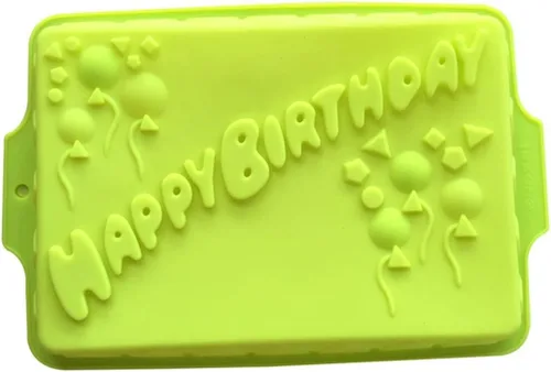 Miniatura 2 de FantasyDay Molde de silicona para tartas de cumpleaños de 13 pulgadas, moldes para hornear pasteles de fiesta para tu postre de cumpleaños, #7