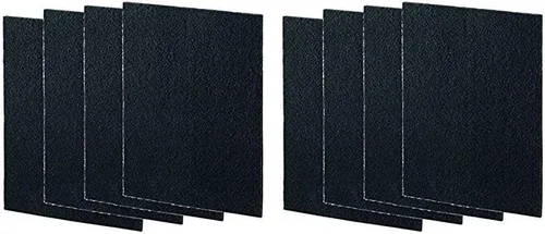 Miniatura 2 de Nispira Prefiltro de carbón activado compatible con Fellowes AeraMax 200 Purificador Modelo 190/200/DB55/DX55. En comparación con la parte 9324101.