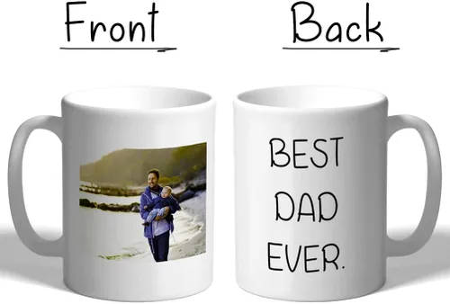 Miniatura 3 de Taza de café en forma de corazón personalizada foto foto y texto taza de té cerámica 11 oz Mango de corazón