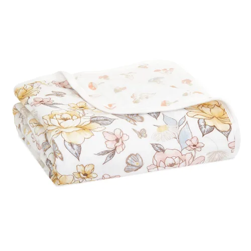 Miniatura 19 de aden + anais Manta de muselina 100% algodón orgánico para bebé, ropa de cama de cuna para recién nacidos y niños pequeños, cobija de guardería