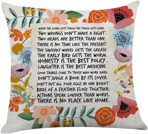 Miniatura 11 de Littlefa Funda de Almohada Be The Sunshine, Fundas de Almohada de Sol, Funda de Almohada Decorativa Sunshine, Funda de Almohada Decorativa de Flores
