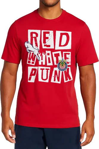 Miniatura 5 de Icon Sports Official Club Deportivo Guadalajara - Chivas Cotton T-Shirt - Unisex Adult