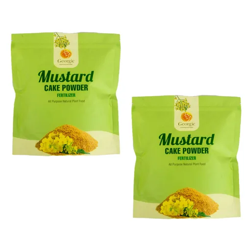 Miniatura 9 de Polvo de pastel de aceite de mostaza, fertilizante natural multiusos para flores, verduras, hierbas, árboles frutales y plantas, alimentos naturales