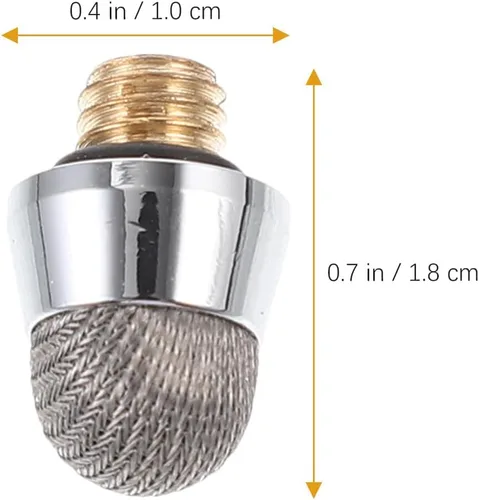 Miniatura 2 de Hemobllo Paquete de 8 puntas capacitivas de repuesto para lápiz capacitivo de fibra de malla, compatibles con dispositivos de pantalla táctil, tacto