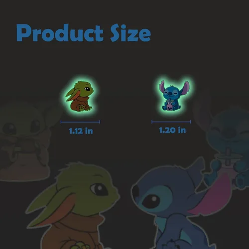 Miniatura 5 de Abalorios fluorescentes para zapatos que brillan en la oscuridad, accesorios para zapatos de zueco, sandalias, pulseras, dijes para decoración