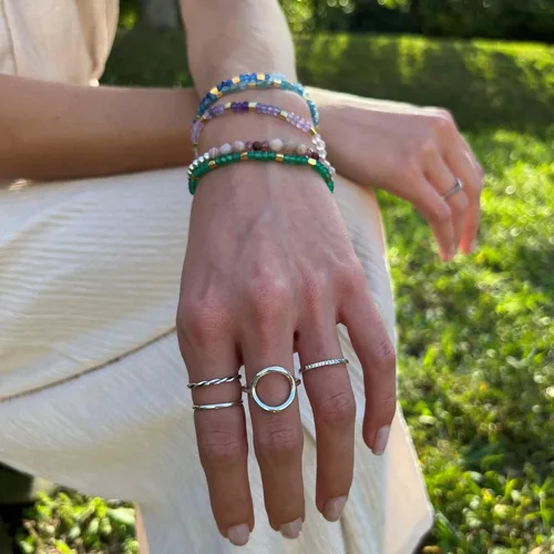 Miniatura 5 de Silpada Karma - Anillo de plata de ley