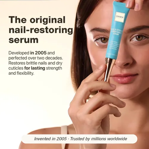 Miniatura 2 de Onsen - Tratamiento en crema de uñas y cutículas con aceite de tsubaki japonés, jojoba y lavanda, manteca de karité, fortalece las uñas, suaviza