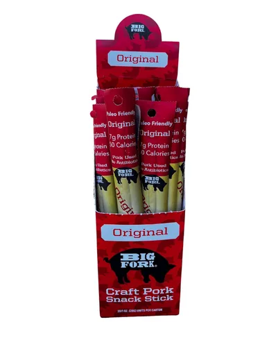 Miniatura 2 de Salchicha de cerdo original – Palito de carne artesanal con condimento natural Alto en proteínas, apto para dieta cetogénica, sin gluten, sin soja