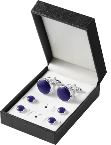 Miniatura 6 de Zealmer gemelos de acero inoxidable 316L para hombres, negocios, bodas, 1 par