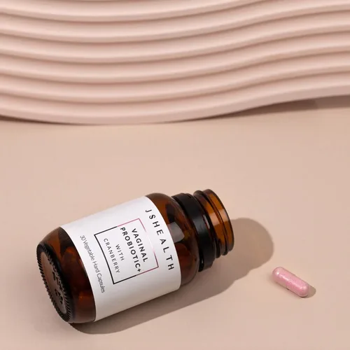 Miniatura 6 de JSHealth Probiótico vaginal para mujeres. Probiótico estable para la salud urinaria y vaginal. Cepas de arándanos y lactobacilos. Formulado por