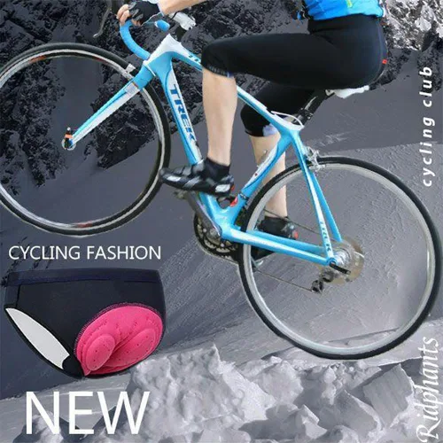 Miniatura 3 de Ropa interior de ciclismo acolchada 3D, pantalones cortos de ciclismo, ropa interior absorbente para mujer ciclismo