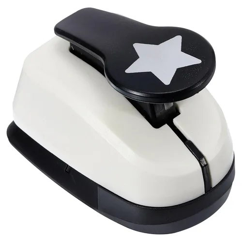 PATIKIL Perforadora de estrella de 1 pulgada, perforadora de papel con forma de perforadora para manualidades, álbumes de recortes, fabricación de
