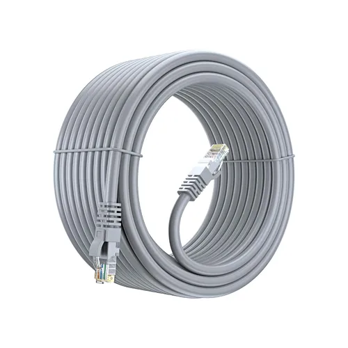 Miniatura 40 de Maximm Cable Ethernet Cat6, 100 pies, cobre 100% puro, UTP (negro) 100 pies